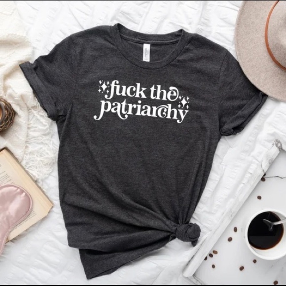 Taylor Swift tshirt- fck the patriarchy.